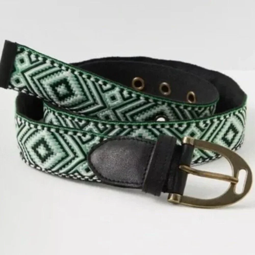 Free People Moving To Mars Printed Belt